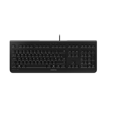 CHERRY KC 1000 Corded Keyboard, Black, USB (QWERTY - UK) view 2