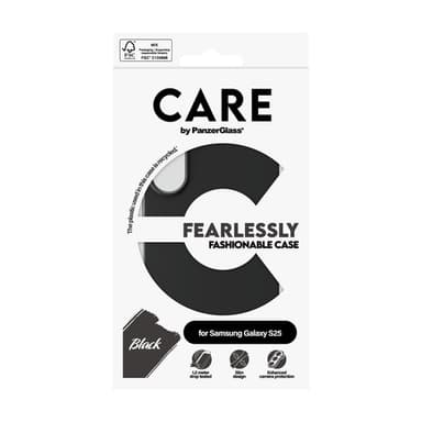 PanzerGlass CARE™ by ® Case Black Samsung Galaxy S25 view 3