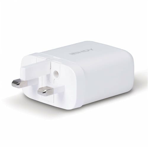 Lindy 65W USB Type A and C GaN Charger