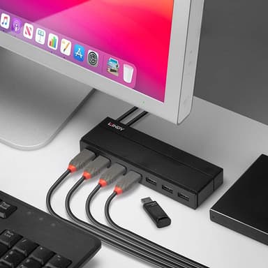 Lindy 7 Port USB 3.0 Hub view 5