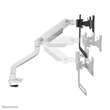 Neomounts DS75S-950WH2 Monitor arm 17-32" - gas spring - Topfix - 180°-stop view 7