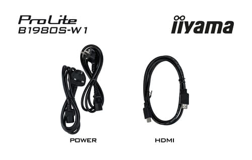 iiyama ProLite B1980S-W1 computer monitor 48.3 cm (19") 1280 x 1024 pixels SVGA LED White
