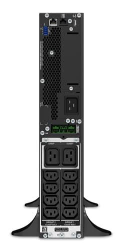 APC Smart-UPS On-Line, 2200VA, Tower, 230V, 8x C13+2x C19 IEC outlets, SmartSlot, Extended runtime, W/O rail kit view 2