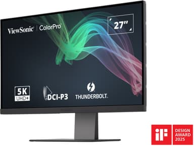 Viewsonic VP2788-5K computer monitor 68.6 cm (27") 5120 x 2880 pixels 5K Ultra HD LED Black view 5