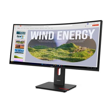 Lenovo ThinkVision T34WD-40 Monitor view 3