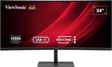 Viewsonic VG3419C-2 computer monitor 86.4 cm (34") 3440 x 1440 pixels UltraWide Quad HD LED Black view 1