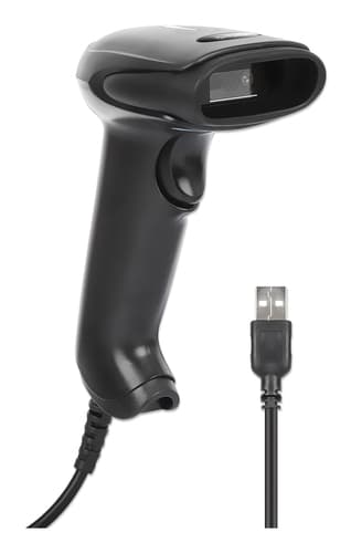 Manhattan Contact CCD Handheld Barcode Scanner, USB, 60mm Scan Width, Cable 152cm, Max Ambient Light 5,000 lux (sunlight), Black, Three Year Warranty view 2
