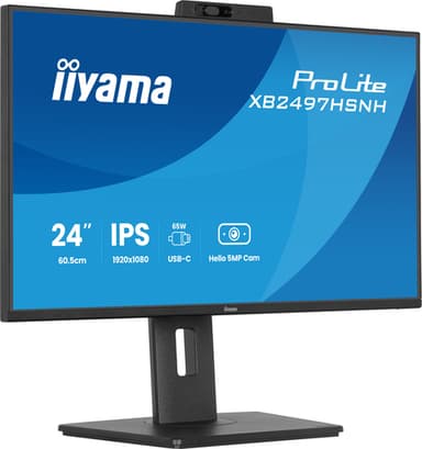 iiyama ProLite XB2497HSNH-B1 computer monitor 60.5 cm (23.8") 1920 x 1080 pixels Full HD LED Black view 5