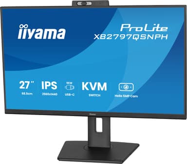 iiyama ProLite XB2797QSNPH-B1 computer monitor 68.6 cm (27") 2560 x 1440 pixels Quad HD LED Black view 8