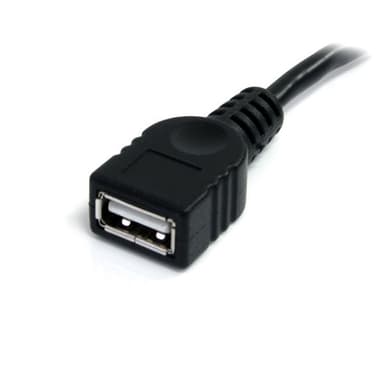 StarTech.com 6 ft Black USB 2.0 Extension Cable A to A - M/F view 3