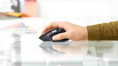 Logitech MX Master 3S Bluetooth Edition mouse Universal Right-hand RF Wireless + Bluetooth 8000 DPI view 8