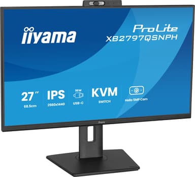 iiyama ProLite XB2797QSNPH-B1 computer monitor 68.6 cm (27") 2560 x 1440 pixels Quad HD LED Black view 6