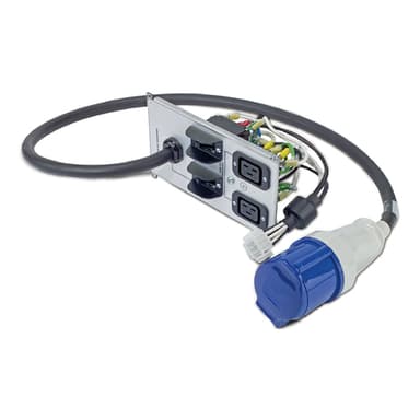 APC Symmetra LX rackmount backplate (2*C19 1*IEC 309) view 1