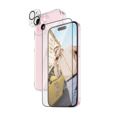 PanzerGlass ® 3-in-1 Bundle iPhone 15 Clear screen protector Apple 1 pc(s) view 1