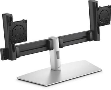 DELL MDS26 68.6 cm (27") Desk Black, Silver view 2