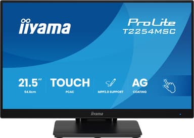 iiyama T2254MSC-B2AG computer monitor 54.6 cm (21.5") 1920 x 1080 pixels Full HD LED Touchscreen Black view 7