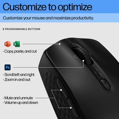 HP 425 Programmable Bluetooth Mouse view 9