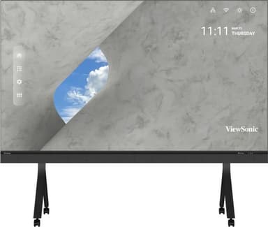 Viewsonic LDP136-071C Signage Display 3.45 m (136") LED Wi-Fi 600 cd/m² 4K Ultra HD Black Built-in processor Android 9 view 3