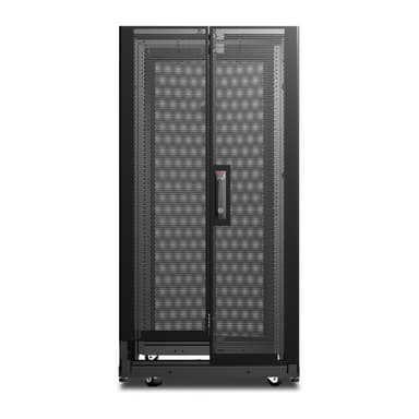 APC NetShelter AV, Server Rack Enclosure, 24U, 10-32 Threaded Rails, Black, 1199H x 600W x 806D mm view 5