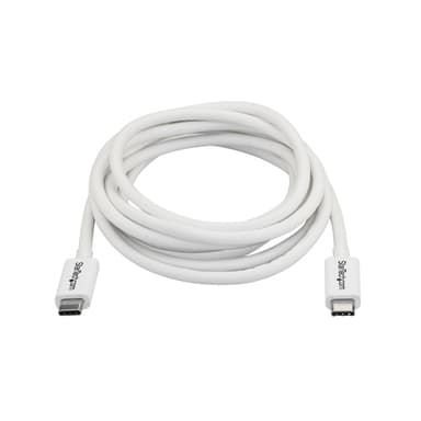 StarTech.com 6.6ft (2m) Thunderbolt 3 Cable, 20Gbps, 100W PD, 4K, Thunderbolt Certified, Compatible with Thunderbolt 4/USB 3.2/DisplayPort view 4