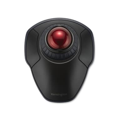 Kensington Orbit Wireless Trackball with Scroll Ring - Black view 1