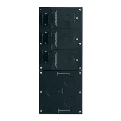 APC Service Bypass Panel- 230V; 100A; MBB; Hardwire input; (3) 30A Hardwire Output