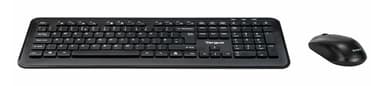 Targus AKM610UK keyboard Mouse included Universal RF Wireless QWERTY English Black view 2