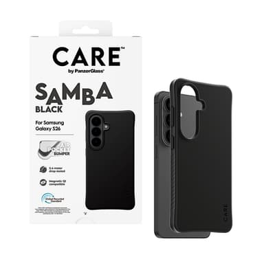 PanzerGlass CARE™ by ® Samba Case Black w. Qi Samsung Galaxy S26 view 5