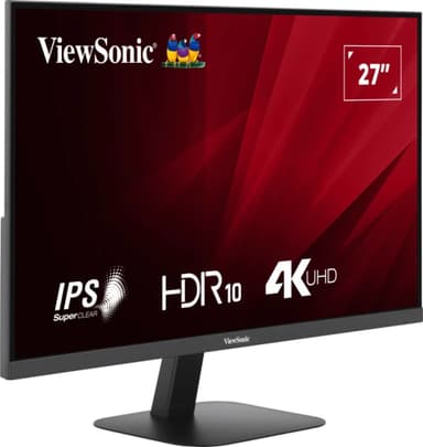 Viewsonic VA VA2708-4K-HD computer monitor 68.6 cm (27") 3840 x 2160 pixels 4K Ultra HD LED Black view 2
