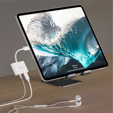 j5create JCA122 USB-C® to 3.5mm Audio Adapter with Power Delivery, Black view 9