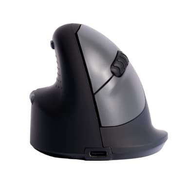 R-Go Tools Ergonomic mouse R-Go HE Break with break software, medium (hand size 165-185 mm), left-handed, Bluetooth, black view 2