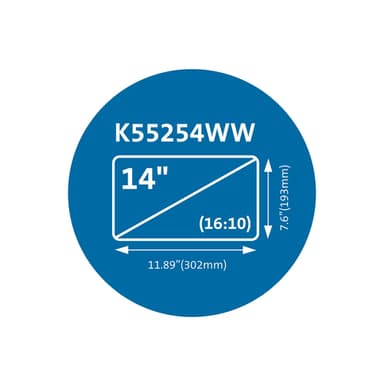 Kensington MagPro Magnetic Privacy Screen Filter for Laptops 14" (16:10) view 6