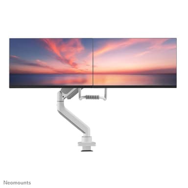 Neomounts DS75-450WH2 Monitor arm 17-32" - gas spring - Topfix - 180°-stop view 14