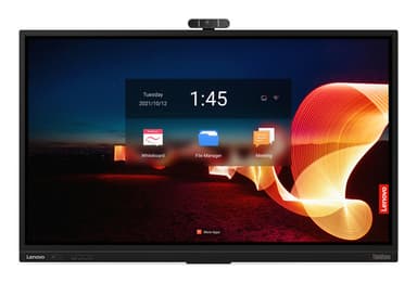 Lenovo ThinkVision T75 computer monitor 190.5 cm (75") 3840 x 2160 pixels 4K Ultra HD LED Touchscreen Black view 1
