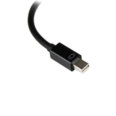 StarTech.com Mini DisplayPort to VGA Adapter - Active Mini DP to VGA Converter - 1080p Video - mDP or Thunderbolt 1/2 Mac/PC to VGA Monitor/Projector/Display - mDP 1.2 to VGA Dongle - Black view 2