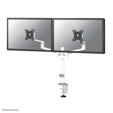 Neomounts DS60-425WH2 Monitor arm 17-27" - space saving view 1