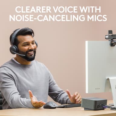 Logitech Zone Wireless 2 Headset Head-band Office/Call center USB Type-C Bluetooth Graphite view 9