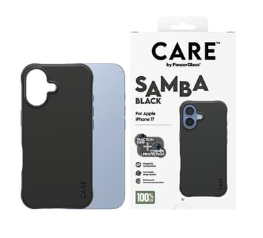 PanzerGlass CARE™ by ® Samba Case Black w. MagSafe iPhone 17 view 2