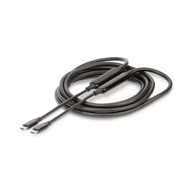 StarTech.com 3m (10ft) Active USB-C Cable, USB 3.2 Gen 2 10Gbps, Long USB Type-C Data Transfer Cable, 60W Power Delivery, 8K 60Hz, DP 1.4 Alt Mode w/HBR3/HDR10/MST/DSC 1.2/HDCP 2.2 - USB C to C cable view 9