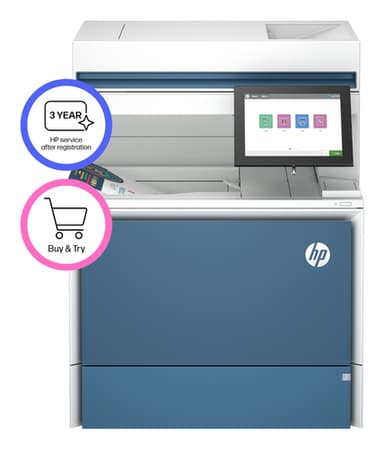 HP Color LaserJet Enterprise MFP 6800dn Printer view 2