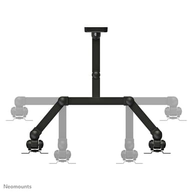 Neomounts FPMA-W960D Dual monitor/TV mount wall 10-27" - full motion view 4