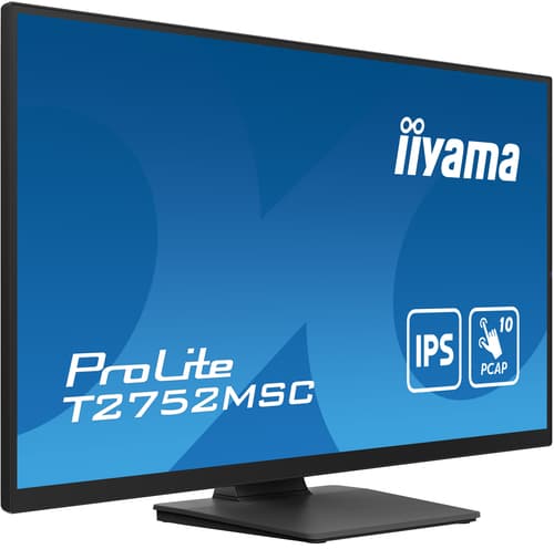 iiyama ProLite T2752MSC-B1 computer monitor 68.6 cm (27") 1920 x 1080 pixels Full HD LED Touchscreen Black