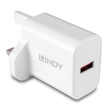 Lindy 18W USB Type A Charger view 1
