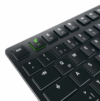 CHERRY KW X ULP keyboard Home/Office USB + RF Wireless + Bluetooth QWERTZ Swiss Black view 9