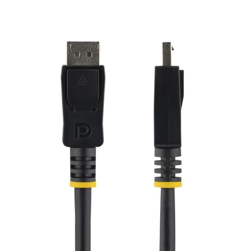 StarTech.com 5m (16.4ft) DisplayPort 1.2 Cable - 4K x 2K Ultra HD VESA Certified DisplayPort Cable - DP to DP Cable for Monitor - DP Video/Display Cord - Latching DP Connectors