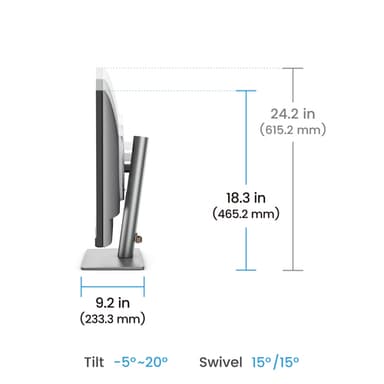 BenQ RD280UG computer monitor 71.6 cm (28.2") 3840 x 2560 pixels 4K Ultra HD Black view 8