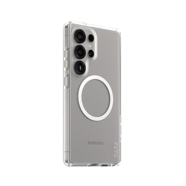 PanzerGlass CARE™ by ® Urban Combat Case Transparent w. White Qi Compatible Samsung Galaxy S25 Ultra view 1