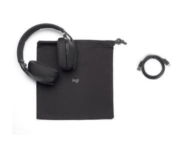 Logitech Zone Vibe Wireless Headset Head-band Calls/Music USB Type-C Bluetooth Graphite view 5