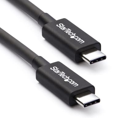 StarTech.com 2m (6.6ft) Thunderbolt 3 Cable, 20Gbps, 100W PD, 4K, Thunderbolt Certified, Compatible with Thunderbolt 4/USB 3.2/DisplayPort view 1