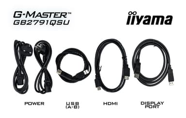 iiyama G-MASTER GB2791QSU-B1 computer monitor 68.6 cm (27") 2560 x 1440 pixels Wide Quad HD Black view 20